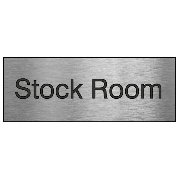 Accuform 8 in W x 3 in H, Engraved Plastic PSG880SL - main